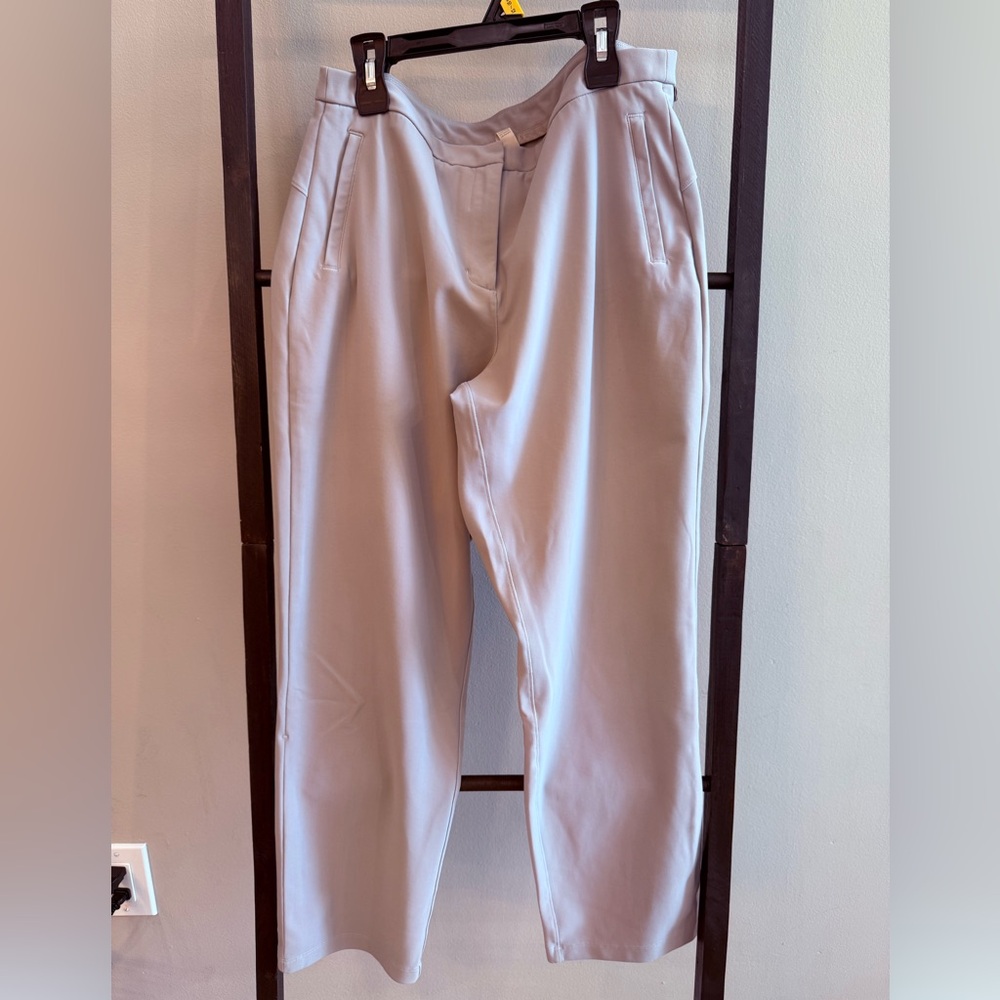 Lululemon Athletica Grey Straight Leg Pants